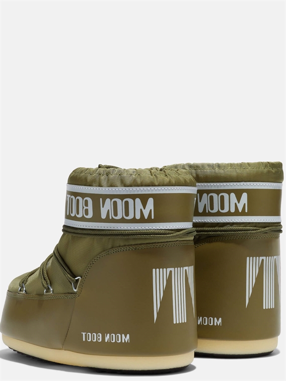 Moon Boot Icon Low Khaki Nylon Boots